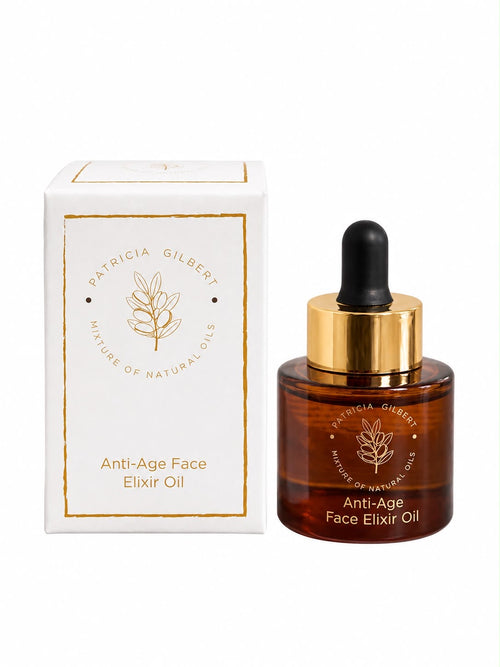Anti-Age Face Elixir Oil — Infuso naturale che rigenera e idrata per una pelle più compatta e uniforme